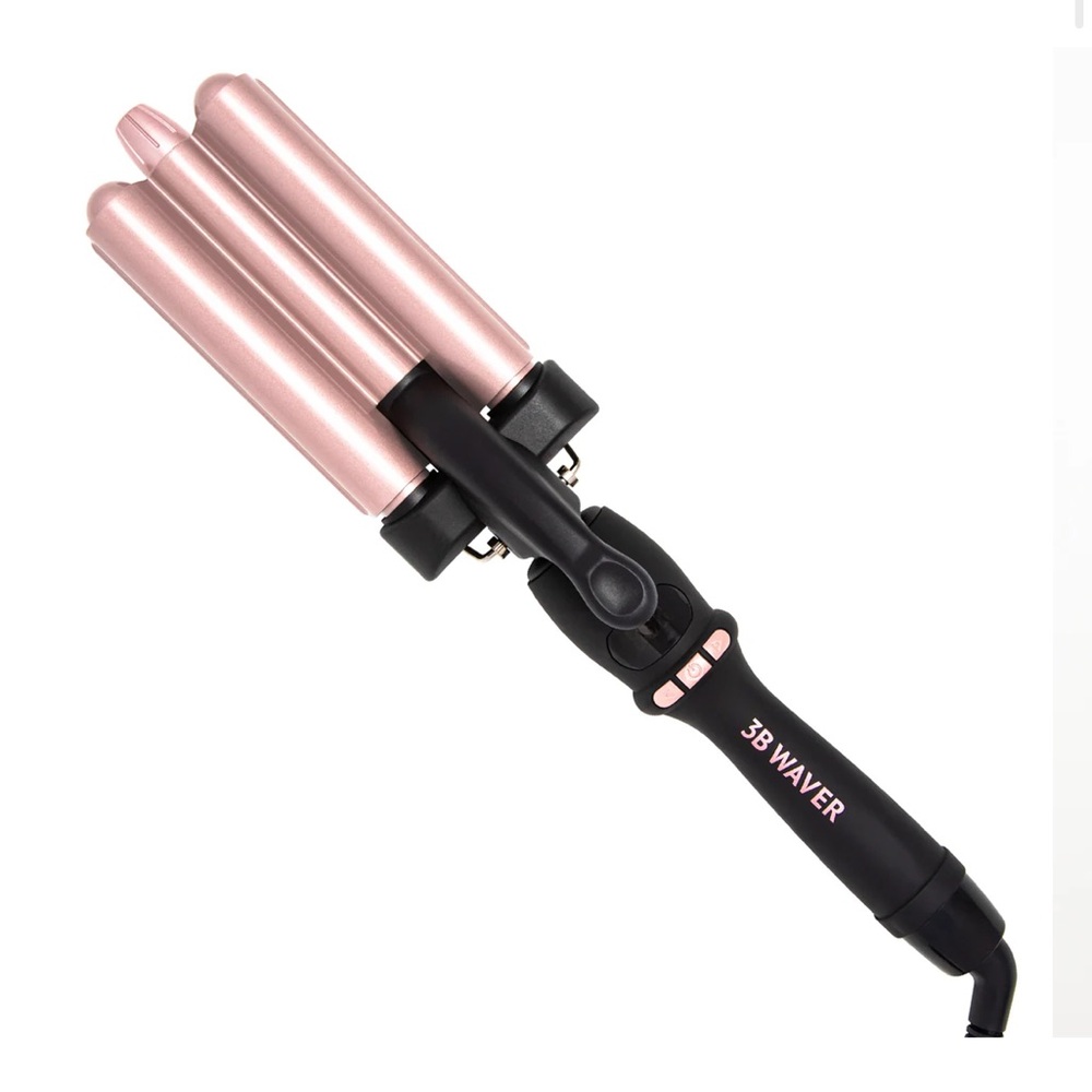 BEACHWAVER 3B WAVER - MIDNIGHT ROSE- NEVER USED W/ BOX